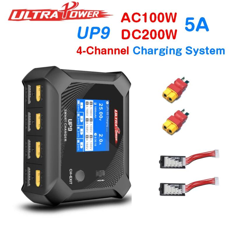 UltraPower UP9 AC 100W DC 4X50W, 4 ä ISP LCD 뷱 , 1-6S Lipo ͸ 